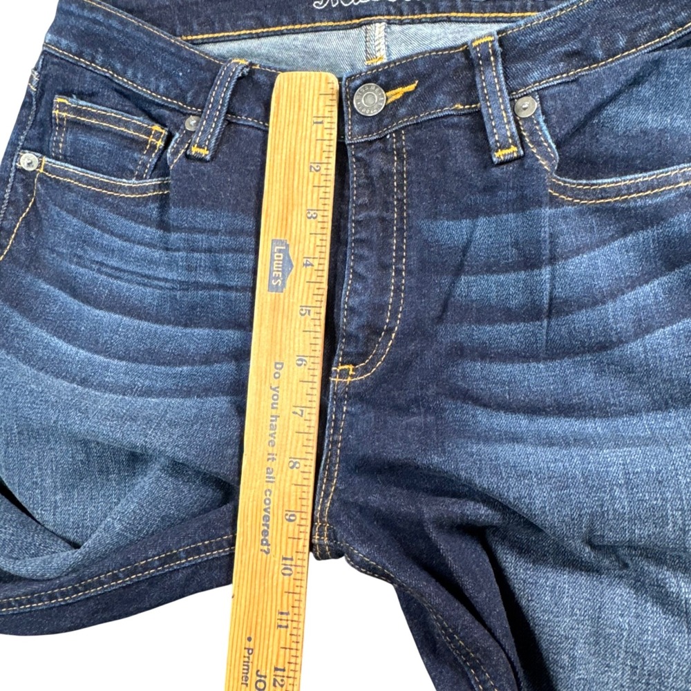 Miss Me Bootcut Jeans‎ Women's 30x34 Dark Wash Y2K Cowboycore Denim - Picture 7 of 12